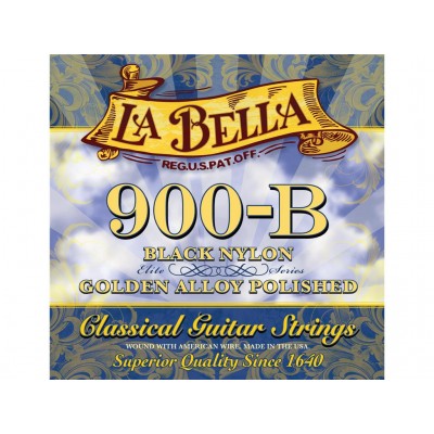 La Bella Classic Guitar Black Nylon