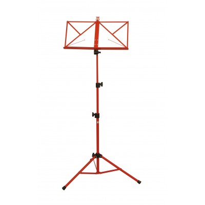 Hamilton Music Stand Red with bag KB380F-RD