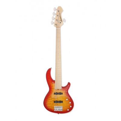 Aria Electric Bass Guitar Cherry Sunburst RSB-150/M CS