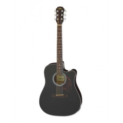 Aria Acoustic Guitar CE Black ADW-01CE BK