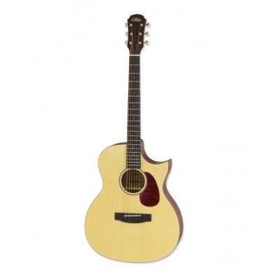 Aria Acoustic Guitar CE Matte Naturel Aria-101CE MTN