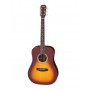Aria Acoustic Guitar Tobacco Sunburst ARIA-215 TS