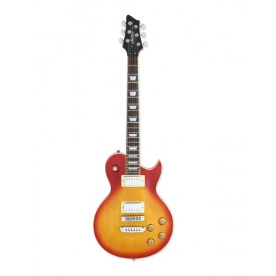 Aria Electric Guitar Cherry Sunburst PE-350 CS