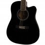 Phoenix Western Guitar Black 002 CE BK