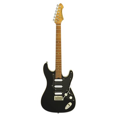 Aria Electric Guitar Black 714-DG BK