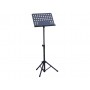 Dixon Concert Music Stand Black with Holes